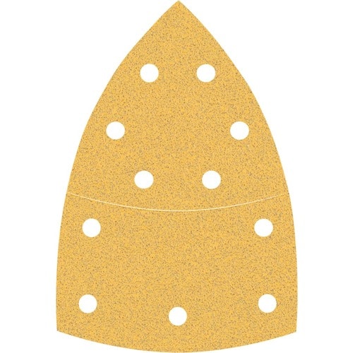 トラスコ中山 ボッシュ マルチサンダーペーパー C470 #80 10枚入り(ご注文単位1パック)【直送品】