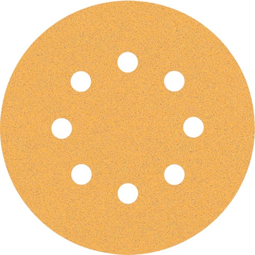 トラスコ中山 ボッシュ ランダムアクションサンダーペーパー C470 125mm #80 50枚入り(ご注文単位1パック)【直送品】