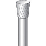 トラスコ中山 ナカニシ 超硬カッター 逆テーパー(シングルカット)刃径9.5mm刃長9.5mm(ご注文単位1本)【直送品】