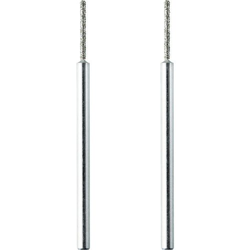 トラスコ中山 プロクソン マイクログラインダー用先端工具 ダイヤモンドドリル1.2mm 2本セット（ご注文単位1セット）【直送品】