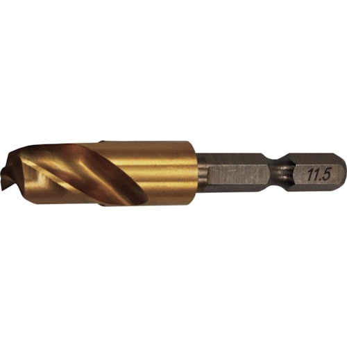 トラスコ中山 RELIEF 六角軸ショートドリル 11.5mm(ご注文単位1パック)【直送品】