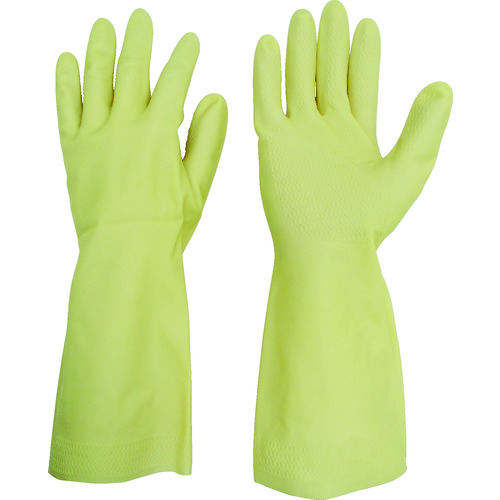 トラスコ中山 ビニスター 天然ゴム手袋 ビューティー中あつ手 S(ご注文単位1組)【直送品】