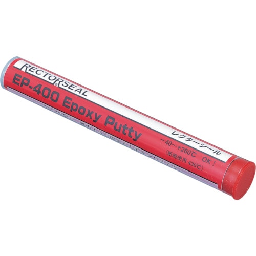 トラスコ中山 緑十字 レクターシール(補修用粘土状パテ) ナチュラルグレー 内容量112g YT-EP400(ご注文単位1本)【直送品】
