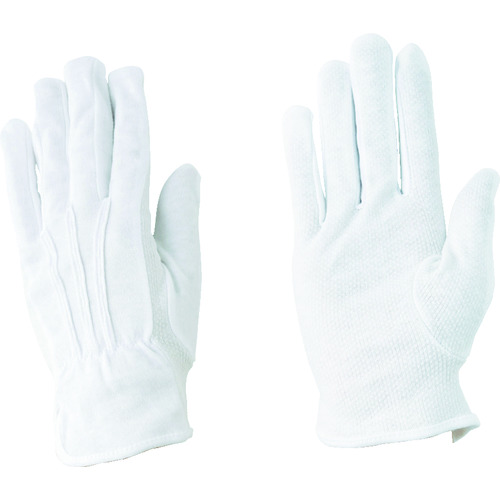 トラスコ中山 川西 純綿スベリ止付スムス手袋 5P M(ご注文単位1組)【直送品】