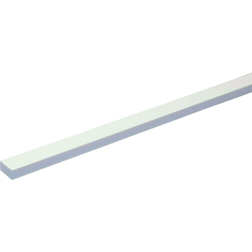 トラスコ中山 光モール アイボリー角棒10×20×1000mm(ご注文単位1本)【直送品】