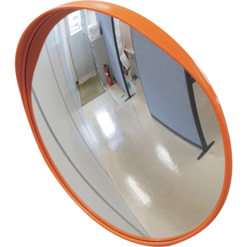 トラスコ中山 緑十字 小型カーブミラー(丸型1面鏡) 壁丸S30 300mmΦ 壁面金具付 アクリル製(ご注文単位1組)【直送品】
