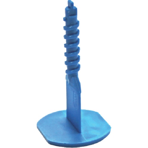 トラスコ中山 エドマ タイル目地スペーサー エドマレベルスクリュー 直線型 幅1mm(200個入り)（ご注文単位1袋）【直送品】