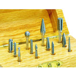 トラスコ中山 ナカニシ 超硬カッター セット (1S(袋)=12本入) 476-4331(ご注文単位1セット)【直送品】