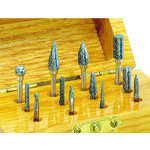 トラスコ中山 ナカニシ 超硬カッター セット (1S(袋)=12本入) 476-4340(ご注文単位1セット)【直送品】