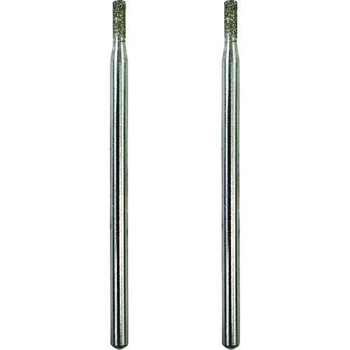 トラスコ中山 プロクソン マイクログラインダー用先端工具用先端工具 ダイヤモンドビット2本 棒1.8mm（ご注文単位1セット）【直送品】