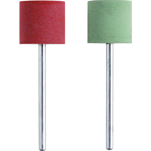 トラスコ中山 プロクソン マイクログラインダー用先端工具 シリコンバフ仕上げ用2種セット（ご注文単位1セット）【直送品】