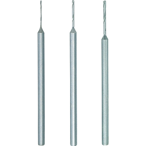 トラスコ中山 プロクソン マイクログラインダー用先端工具 小径ドリル3種セット 251-5852(ご注文単位1セット)【直送品】