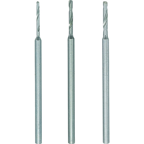 トラスコ中山 プロクソン マイクログラインダー用先端工具 小径ドリル3種セット 251-5855(ご注文単位1セット)【直送品】