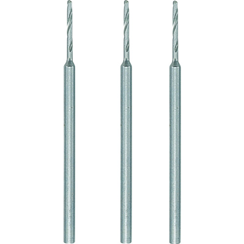 トラスコ中山 プロクソン マイクログラインダー用先端工具 小径ドリル3本1.2mm(ご注文単位1セット)【直送品】