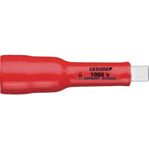 トラスコ中山 GEDORE 絶縁エクステンションバー 3/8 855-6598(ご注文単位1個)【直送品】