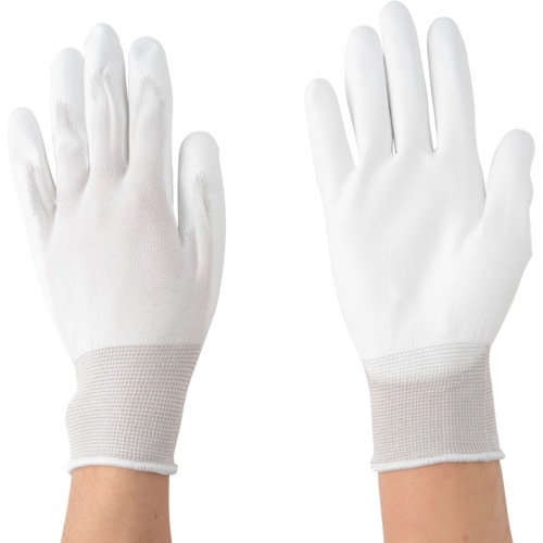 トラスコ中山 川西 ウレタン背抜き手袋 ピッタリ倶楽部L (10双入)(ご注文単位1パック)【直送品】