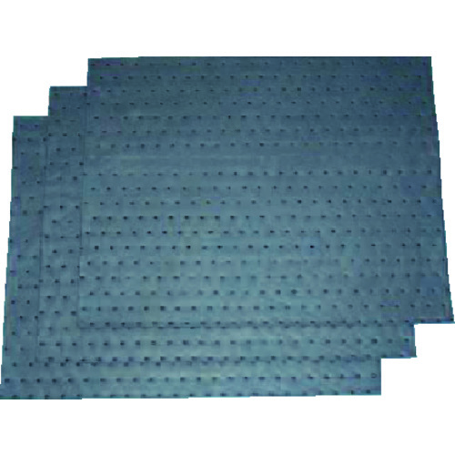 トラスコ中山 橋本 オイルシート グレー 水・油・溶剤対応 400×500mm(ご注文単位1箱)【直送品】