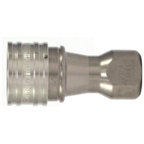 トラスコ中山 日東 SPカプラ タイプA 鋼鉄製 ふっ素ゴムFKM X-100(08306)(ご注文単位1個)【直送品】