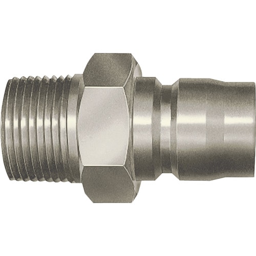 トラスコ中山 日東 TSPカプラ 鋼鉄製(めねじ取付用プラグ) 相手側Rc1/4(00805)(ご注文単位1個)【直送品】