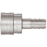 トラスコ中山 日東 TSPカプラ ステンレス製 ニトリルゴムSG(NBR)(ホース取付用ソケット) 相手側1/4インチ(00714)(ご注文単位1個)【直送品】