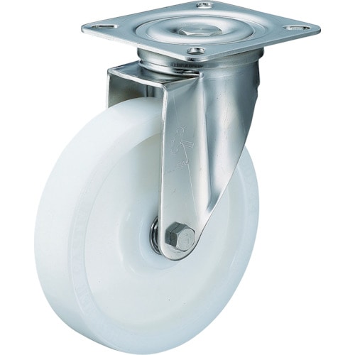 トラスコ中山 ハンマー オールステンレス 自在 ナイロンB車 200mm(ご注文単位1個)【直送品】