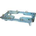 トラスコ中山 ルート コンテナ台車 ルートボーイ301型 最大390×690(ご注文単位1台)【直送品】