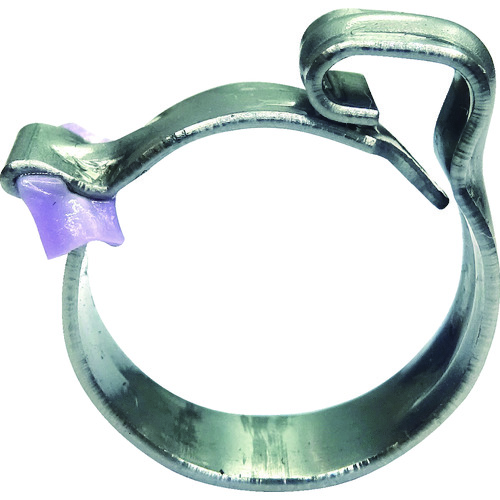 トラスコ中山 CAILLAU ホースクランプ CLIC 締付径9.5~10.5mm(ご注文単位1袋)【直送品】