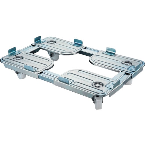 トラスコ中山 ルート コンテナ台車 ルートボーイ302型 最大630×830(ご注文単位1台)【直送品】