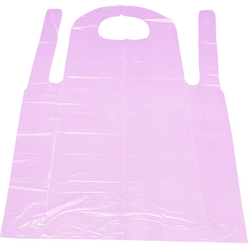 トラスコ中山 ハクゾウメディカル ハクゾウプラスチックエプロンSE プレミアム　149-2606（ご注文単位1箱）【直送品】