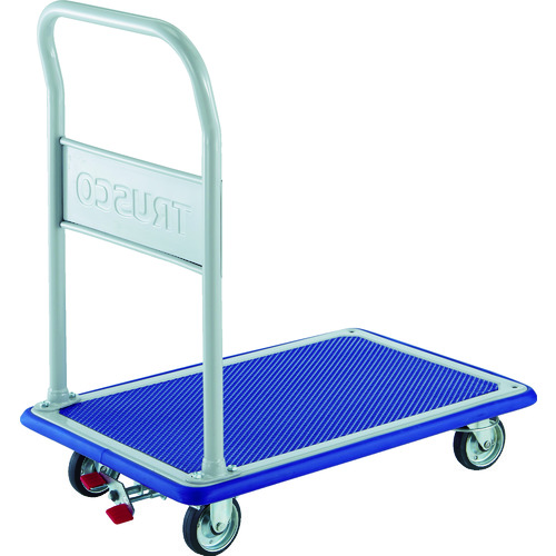 トラスコ中山 TRUSCO プレス製台車 ドンキーカート 固定 4輪リングストッパー付 856-4202(ご注文単位1台)【直送品】