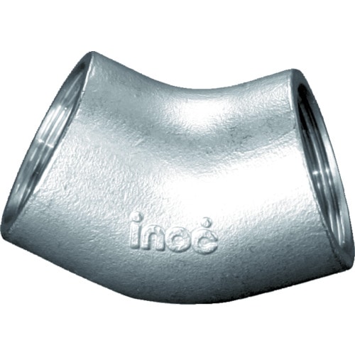 トラスコ中山 イノック 45°エルボ 15A(ご注文単位1個)【直送品】