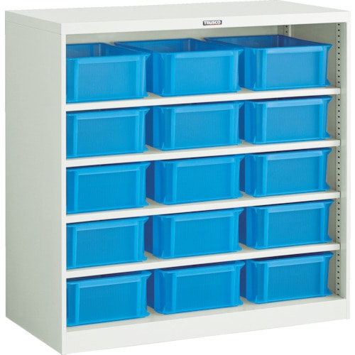 トラスコ中山 TRUSCO パーツケース バンラックケースCF型 TSK-910BX15個付(ご注文単位1台)【直送品】