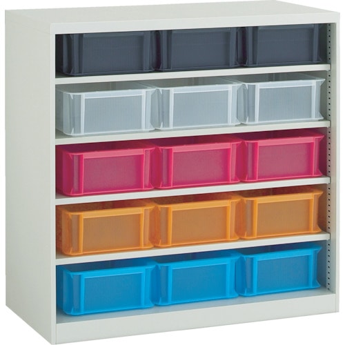 トラスコ中山 TRUSCO パーツケース バンラックケースCF型 TSK-910X各色3個付(ご注文単位1台)【直送品】