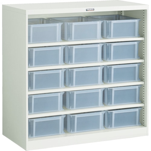 トラスコ中山 TRUSCO パーツケース バンラックケースCF型 TSK-910TMX15個付(ご注文単位1台)【直送品】