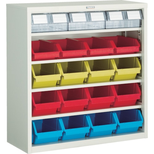 トラスコ中山 TRUSCO パーツケース バンラックケース M型 コンテナ入 H880 440-7865(ご注文単位1台)【直送品】