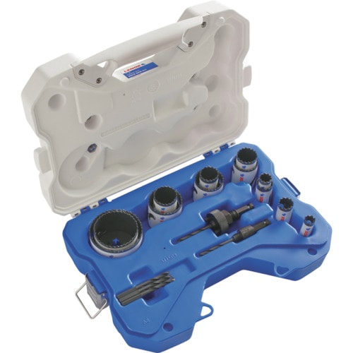 >トラスコ中山 LENOX バイメタルホールソーセット 設備工事用 1200G(ご注文単位1セット)【直送品】