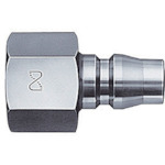 トラスコ中山 日東 ハイカプラ 鋼鉄製(おねじ取付用プラグ)相手側R3/8 耐圧力2.0Mpa(00286)(ご注文単位1個)【直送品】