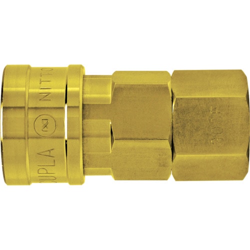 トラスコ中山 日東 真ちゅう製ハイカプラ ニトリルゴムNBR(SG)BSBM30SF(00226)(ご注文単位1個)【直送品】