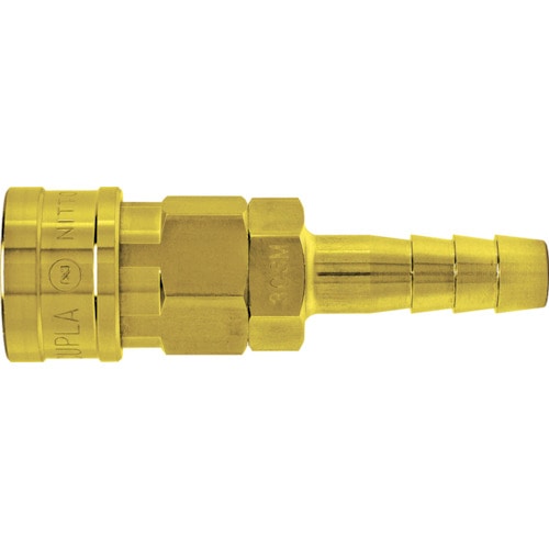 トラスコ中山 日東 真ちゅう製ハイカプラ ニトリルゴムNBR(SG)BSBM30SH(00224)(ご注文単位1個)【直送品】