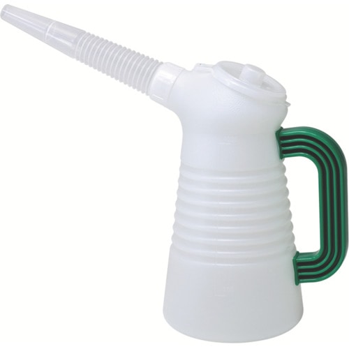 トラスコ中山 フルプラ オイルジョッキ1リッターグリーン(ご注文単位1個)【直送品】