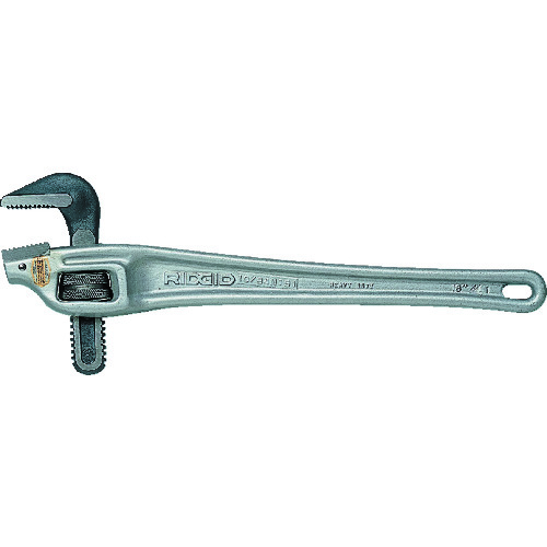 トラスコ中山 RIDGID アルミオフセット パイプレンチ 350mm(ご注文単位1個)【直送品】
