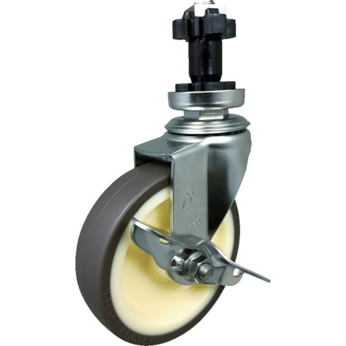 トラスコ中山 ハンマー SUS パイプ外径38mm用差込 SP付 ウレタンB車 125mm(ご注文単位1個)【直送品】