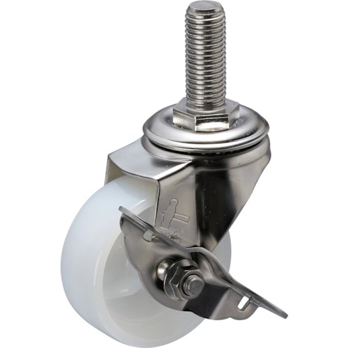 トラスコ中山 ハンマー SAシリーズオールステンレス自在SPナイロン車65mm(ご注文単位1個)【直送品】