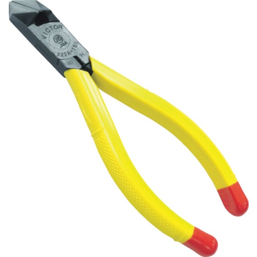 トラスコ中山 ビクター 斜ニッパ(成型カバ-付) 814-4689(ご注文単位1個)【直送品】