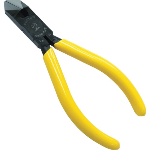 トラスコ中山 ビクター 斜ニッパ(ソフトカバ-付) 全長130mm(ご注文単位1個)【直送品】