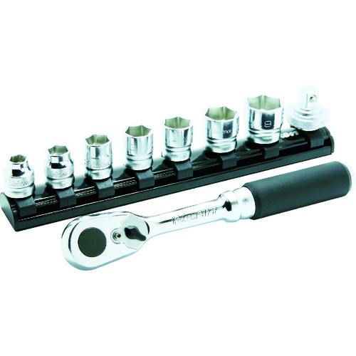 トラスコ中山 コーケン Z-EALソケットレンチ エントリーセット 差込角9.5mm 9ヶ組(ご注文単位1セット)【直送品】