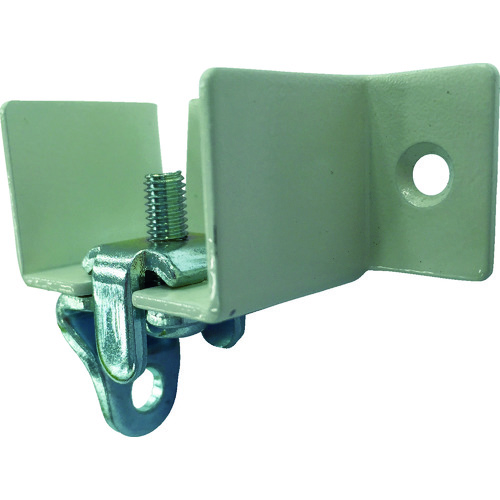 トラスコ中山 TOSO 中型 壁面ブラケツト ホワイト(ご注文単位1個)【直送品】