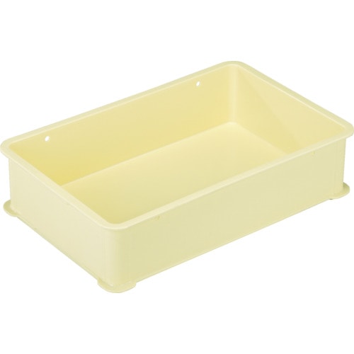 トラスコ中山 リス 食品用コンテナ 128238 パンコンテナー#330 アイボリー（ご注文単位1個）【直送品】