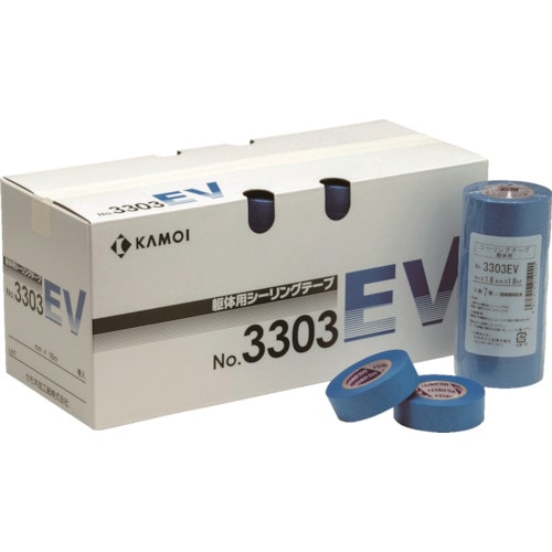 トラスコ中山 カモ井 マスキングテープ(躯体シーリング用)6巻入り 836-5162(ご注文単位1パック)【直送品】