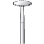 トラスコ中山 ナカニシ 精密スチールカッター 3本入 平 刃径10mm 刃長0.5mm（ご注文単位1パック）【直送品】